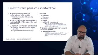 Emésztőszervi panaszok a sportolóknál