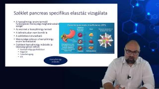 Széklet pancreas specifikus elaszták vizsgálata