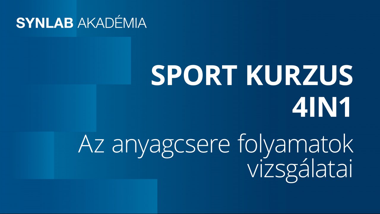 SPORT - Az anyagcsere folyamatok vizsgálatai