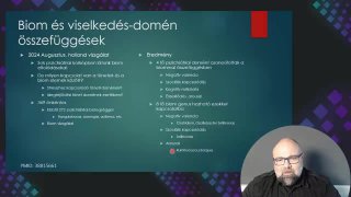 47 Biom és viselkedés összefüggések