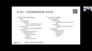07 Gyermekkor - Táplálkozás és étrendi lipid bevitel