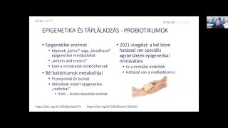 12 - Epigenetika és táplálkozás - probiotikumok
