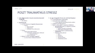 14 - Poszt traumatikus stressz