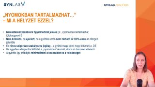 10 - Nyomokban tartalmazhat