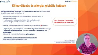 4 - Klímaváltozás és allergia