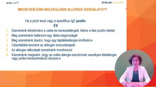1 - Mikor kérjünk molekuláris allergia vizsgálatot