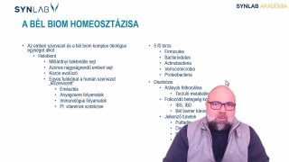 1. Bél biom homeosztázisa
