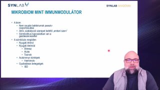 1. Mikrobiom mint immunmodulátor