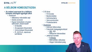 2 - A bélbiom homeosztázisa