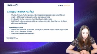 2. A prebiotikumok hatása