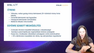 7. Egyénre szabott étrend