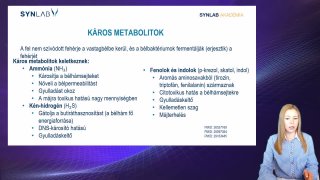 3. Fehérje a vastagbélben