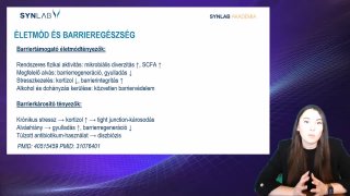 9. Életmód és barrieregészség 1.