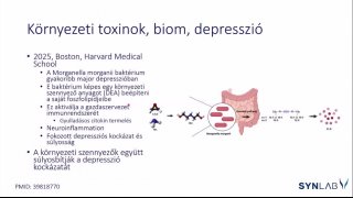 15 - Környezeti toxinok, biom, depresszió