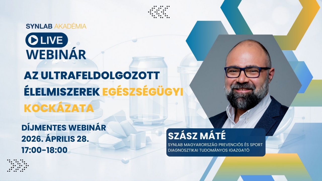 Az ultrafeldolgozott élelmiszerek - Webinár