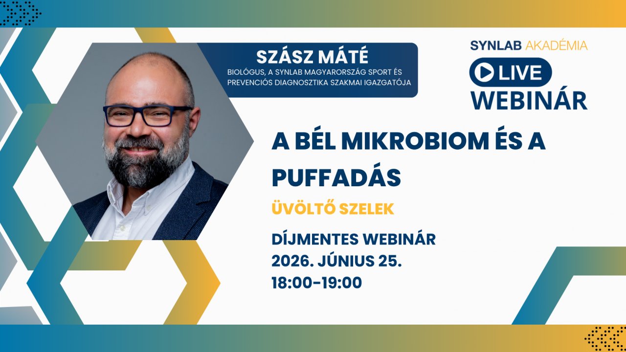 A bél mikrobiom és a puffadás - Webinár