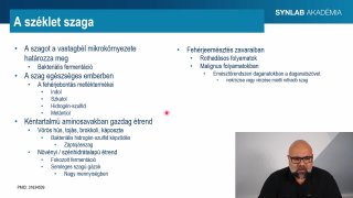 8 - A széklet állapota és szaga