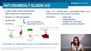6 - Anti -deamidált gliadin AG és az endomysium elleni antitestek